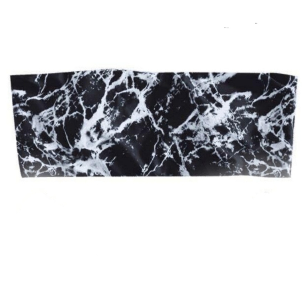 Marble swim Bandu top